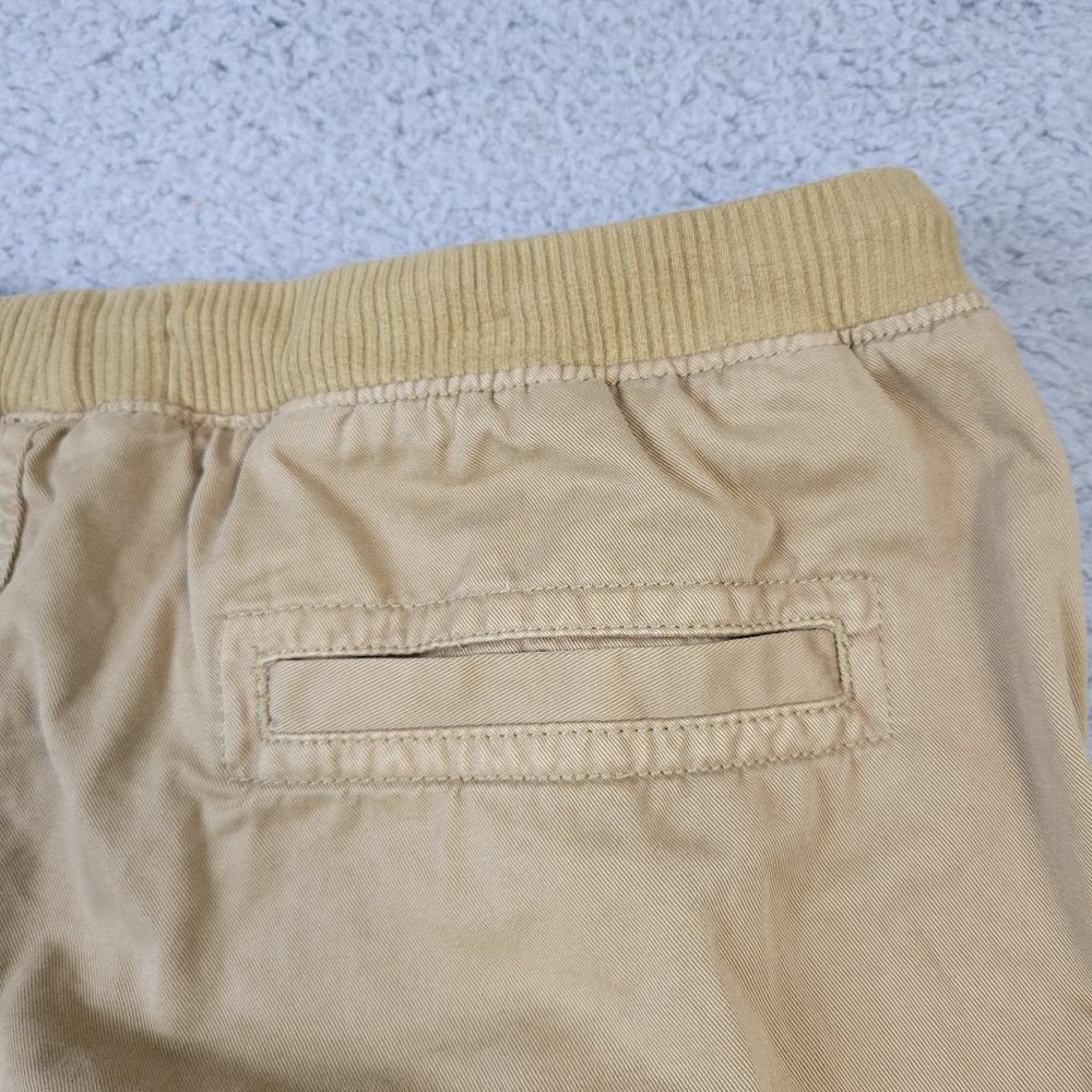 Arizona Jeans Cargo Jogger Pants Men's Size 34 Tapered Fit Elastic Cuffs Beige - Picture 5 of 12